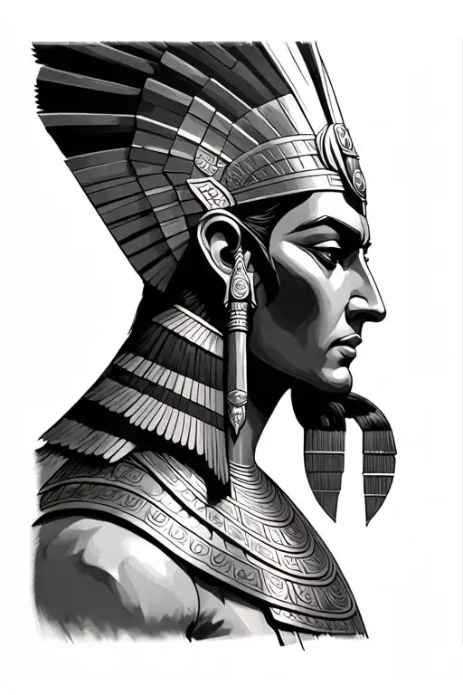 Egyptian God Osiris Full Arm Sleeve