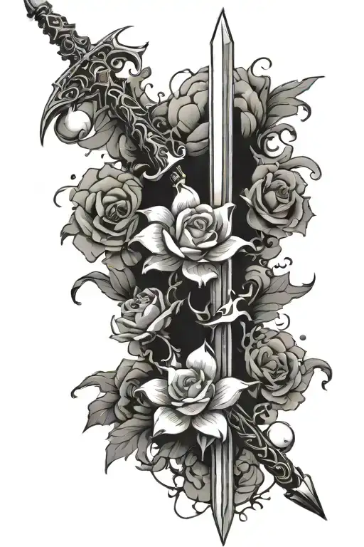 Lunar Tear Flowers Nier Sword