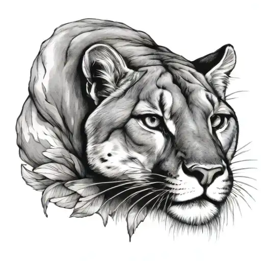 Badass Mountain Lion