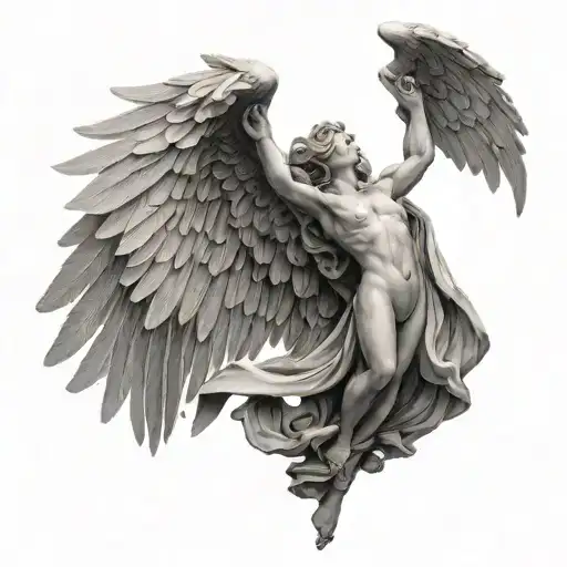 Sculpture Dynamic Angel