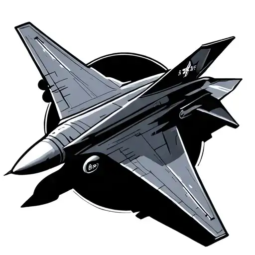 Paper Airplane With F15 Shadow