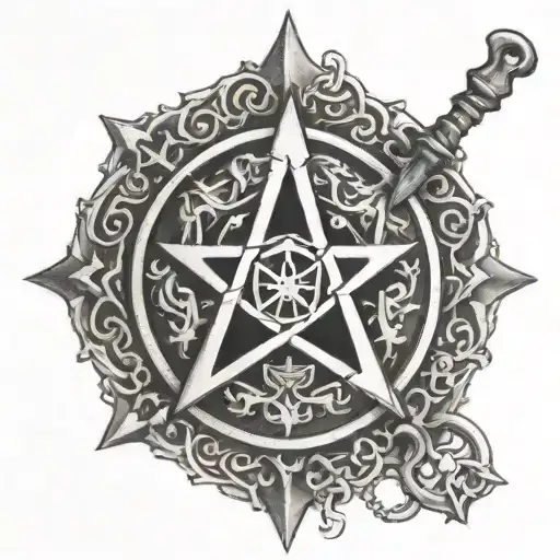 Skeleton Key Pentagram