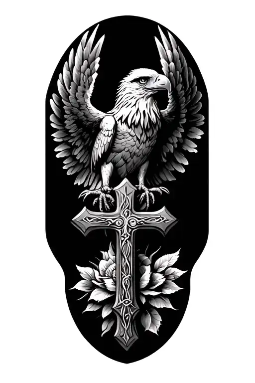Cross And Eagle