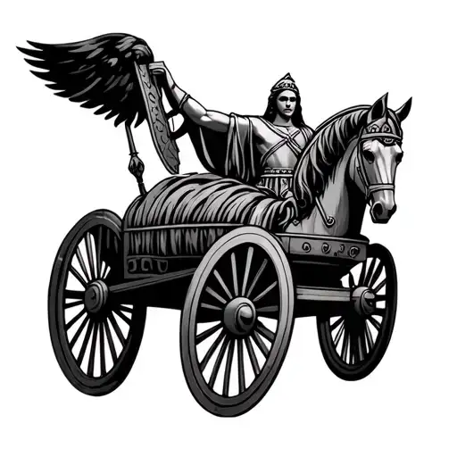 Roman Chariot Heading