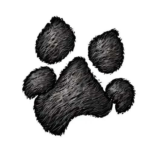 Dog Paw Print