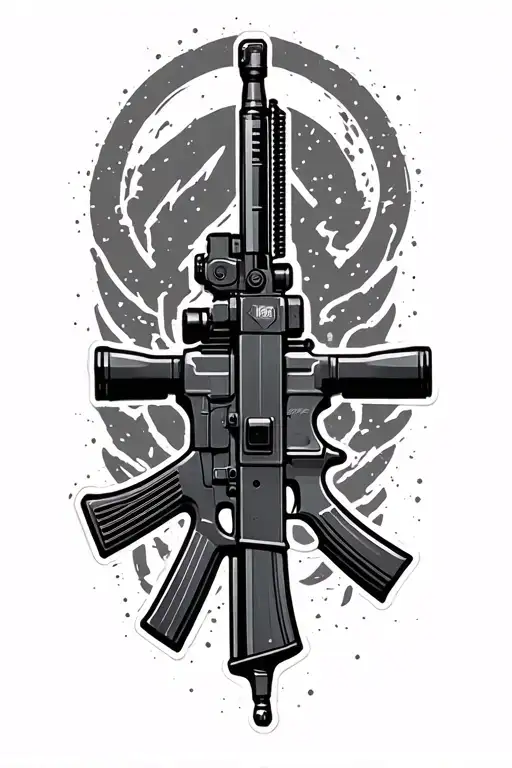 Ar15 Sbr With Suppressor