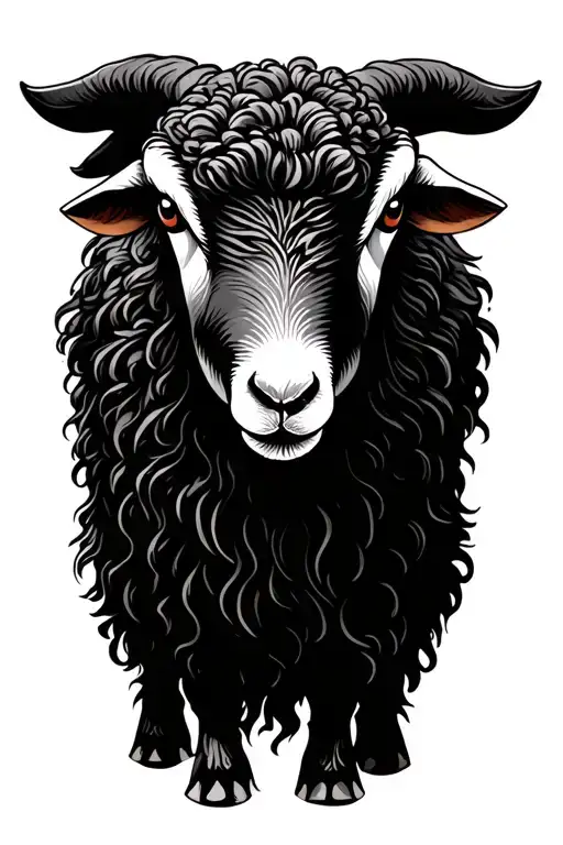 1 In 99 Sheep Scripture Designs Embedded Within