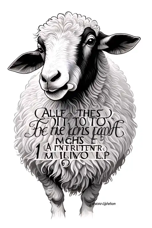 1 In 99 Sheep Scripture 1St Corinthians 13