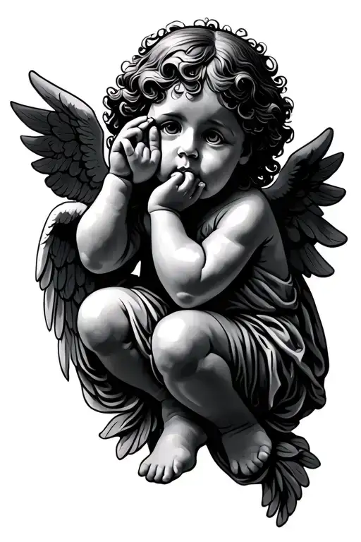 See No Evil Hear No Evil Speak No Evil Cherub Angel