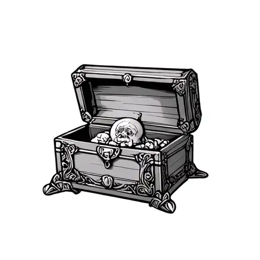 Pandora Box Cartoon Character