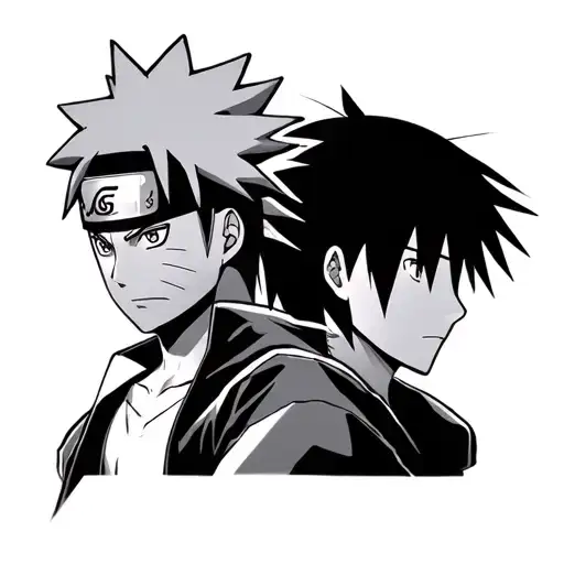 Naruto And Sasuke