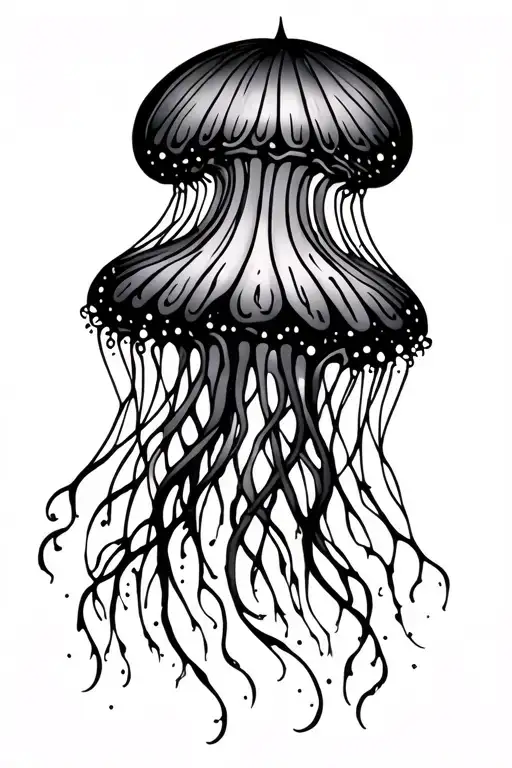 Black Lace Jellyfish