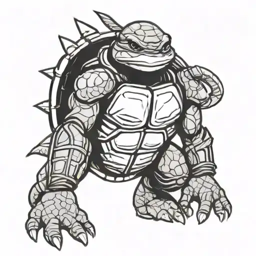 Ninja Turtle Silhouette