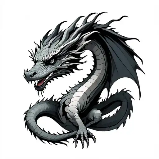 Dragon With Libra Zodiac Sign