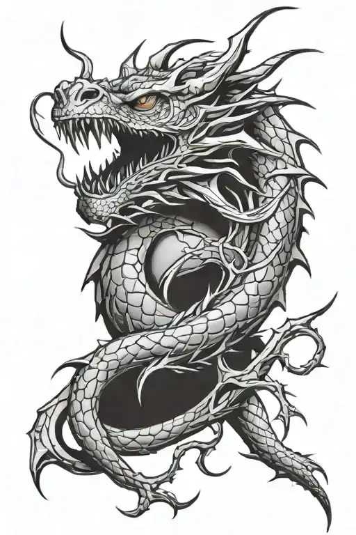 Dragon And Thorns Wrapping