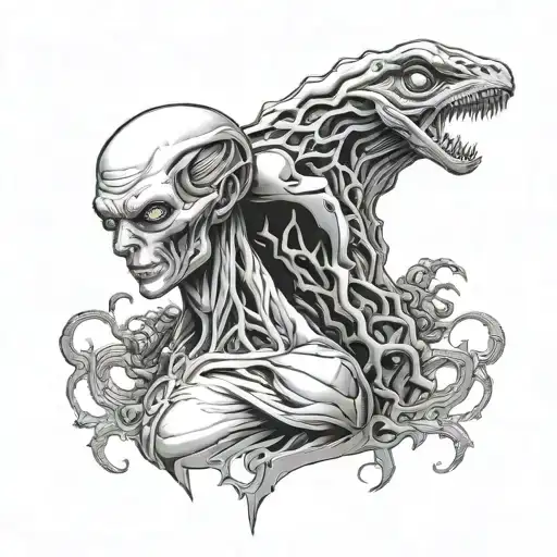 Half Human And Half Alien