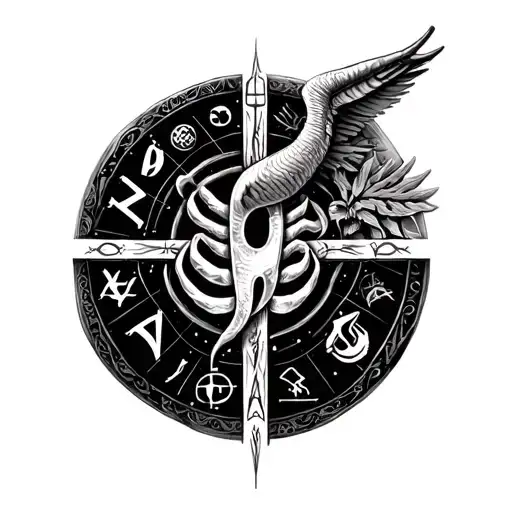 Cancer Zodiac Sign With Faded Gemini Zodiac Sign On The Background