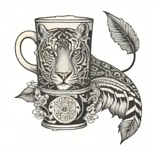 Latte Shaped Like Animal