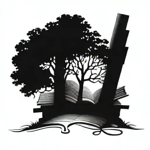 Tree And Books