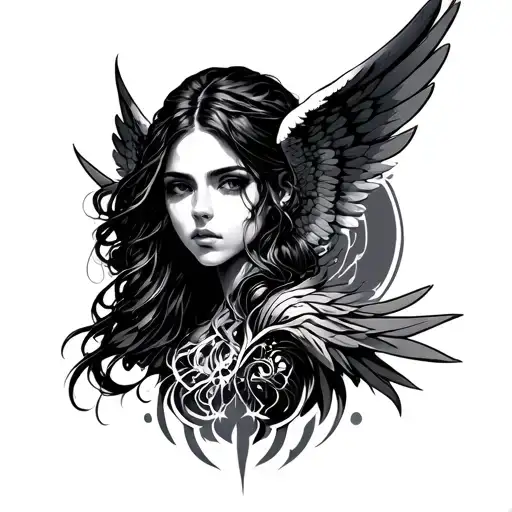 Angel Cyber Sigilism Style