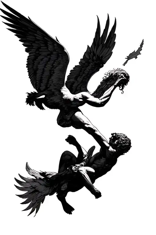 Fall Of Icarus Momento Morri And Momento Vivere