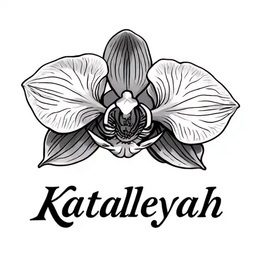 Orchid With Name Kattaleyah
