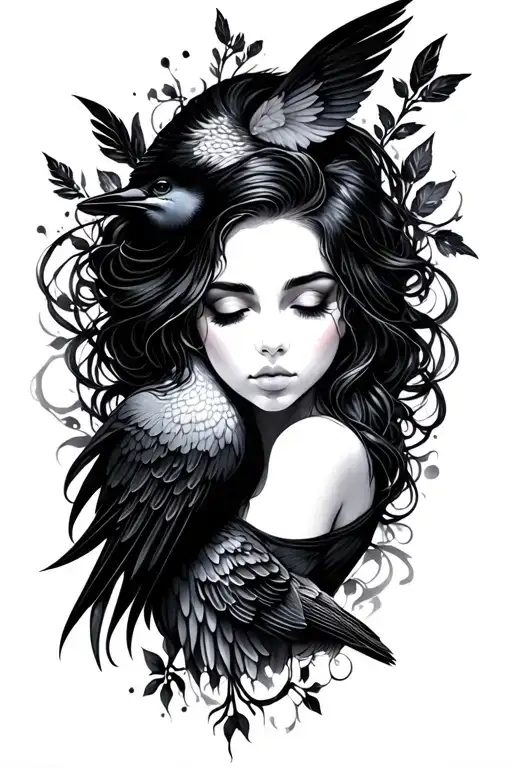 Birds Women Darkness