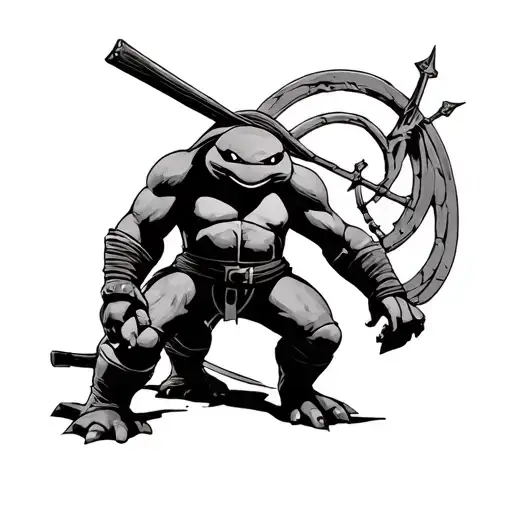 Michaelangelo Ninja Turtle But Not A Mutant