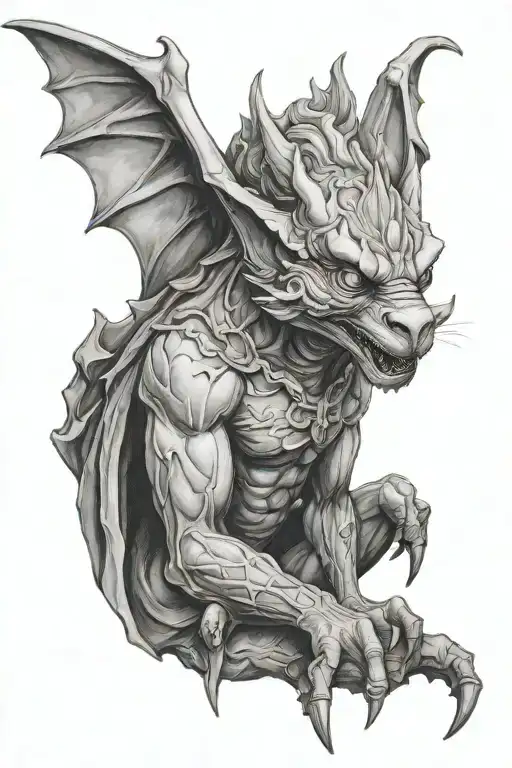 Gargoyle Realism Style