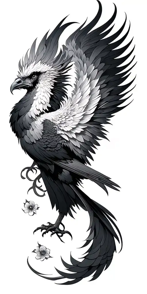 Japanese Phoenix Sleeve