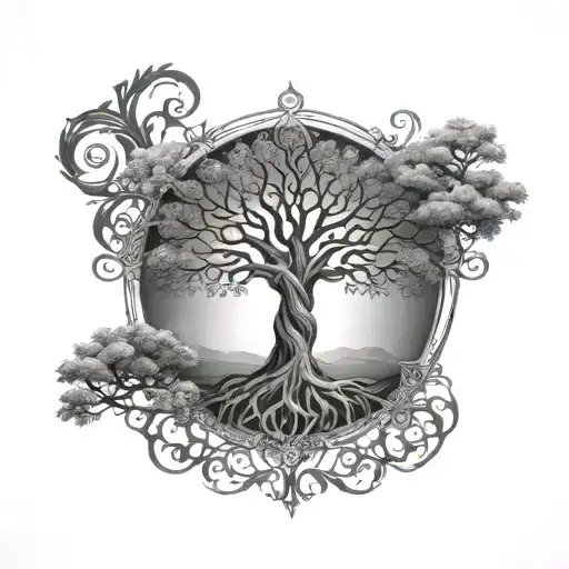 Tree Of Life Intertwined