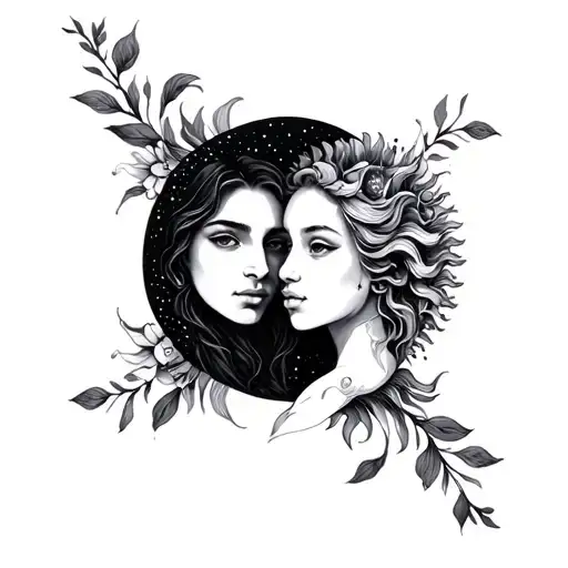 Brother And Sister Moon And Sun