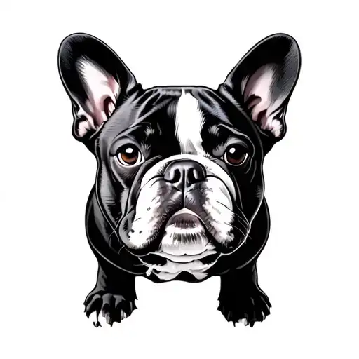 French Bulldog Black