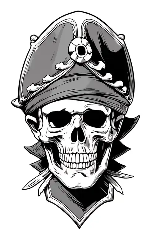 Pirate Hat And Playing