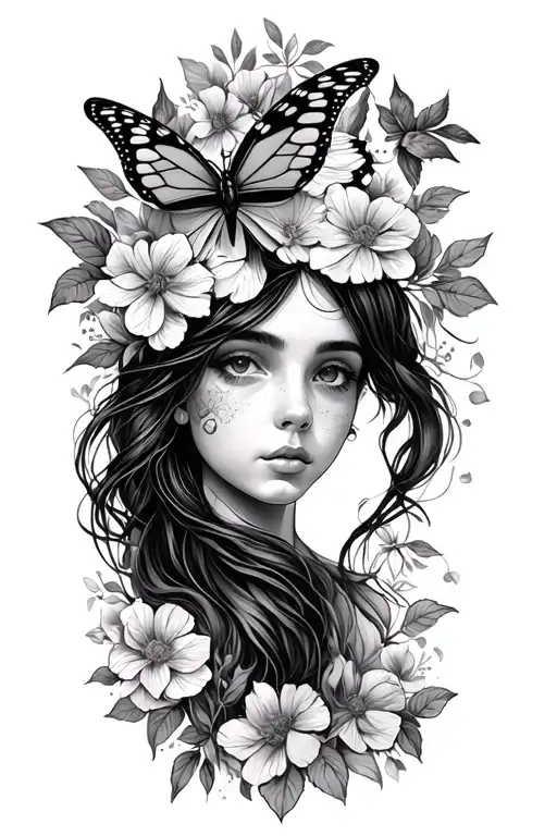 Mother Teacher Butterfly