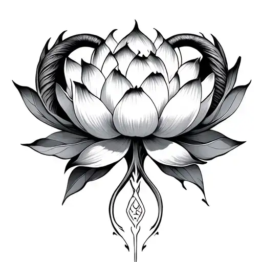 Lotus Aries Zodiac Sign Formed