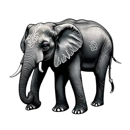 Elephants With Name Crystal