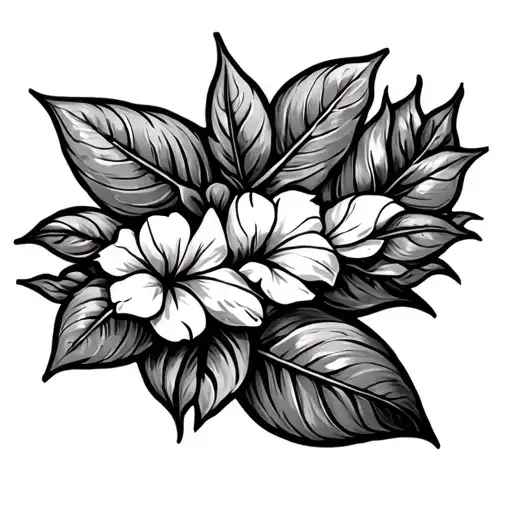 Hawaiian Ti Leaf Lei Wrapped Around My Arm