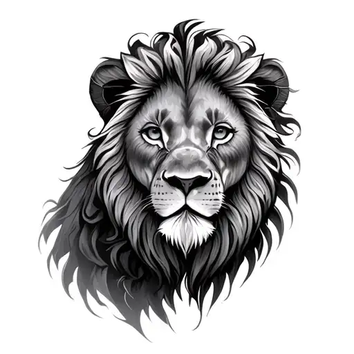 Honeycomb And Baby Lion Head