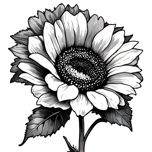 Poppy Flower With Sunflower With A Ribbion For A Name And Add God In The Photo Aswell