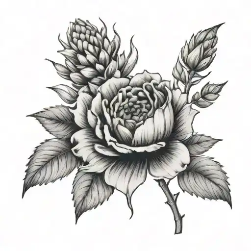 November And August Birth Flower