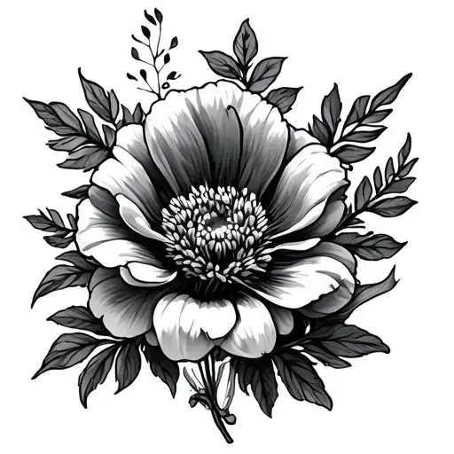 October Birth Flower Fine And Female