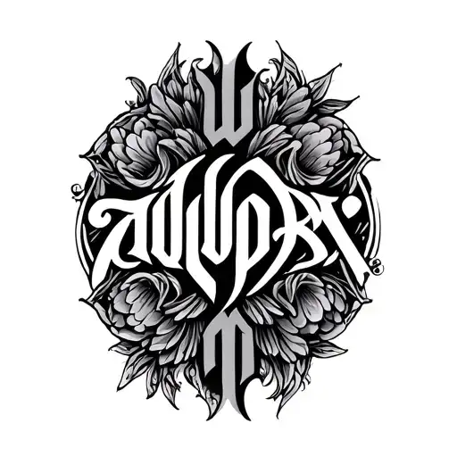 Two Word Ambigram Generator