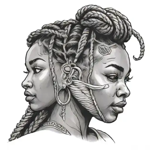 Black Girl With Braids