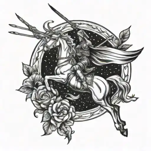 Sagittarius With Love And Power Like God