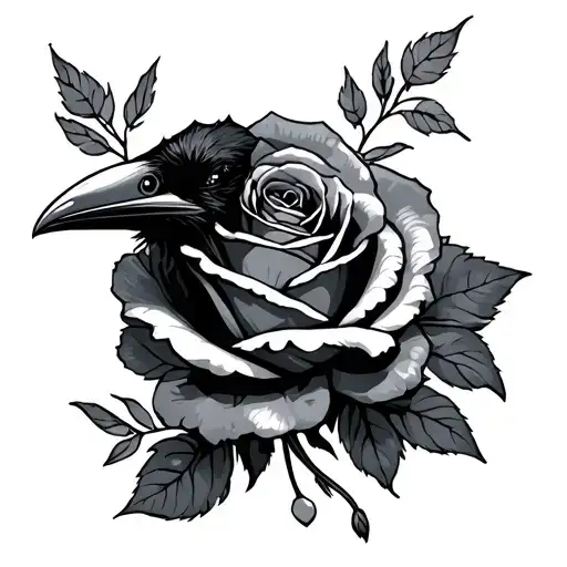 Rose Mom Raven