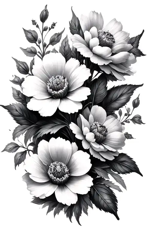 Flowers And The Petals