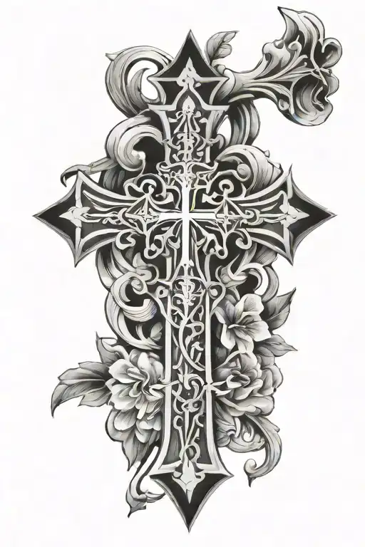 Cross With Faith And Strength