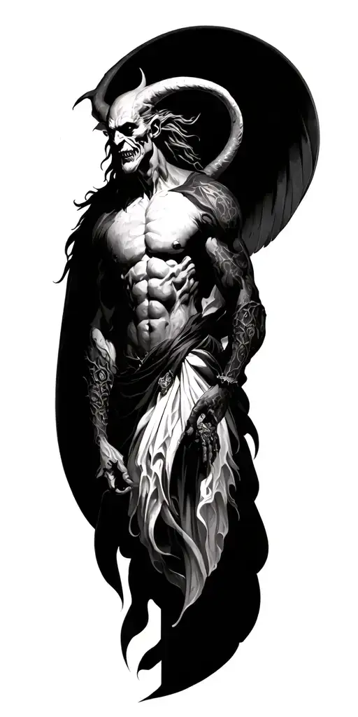 Lucifer Mammon Asmodeus Leviathan Beelzebub Satan Belphegor