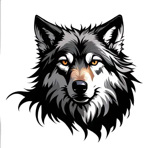 Tribal Wolf